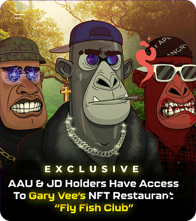 Exclusive: AAU and JD holders have access to Gary Vee's NFT restaurant, Fly Fish Club