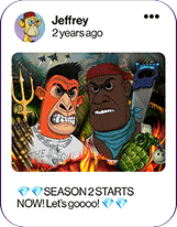 Community post from Jeffrey: Season 2 starts now
